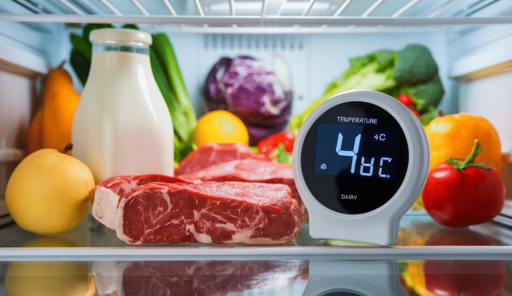 ajustar la temperatura del refrigerador. refrigerador no enfría
