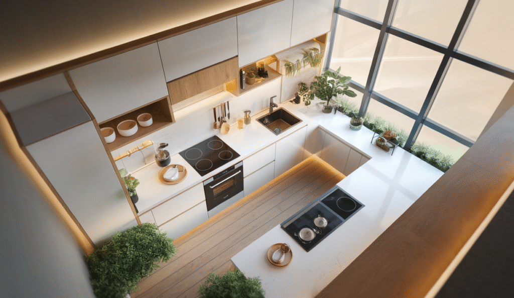 cocinas para apartamentos pequeños