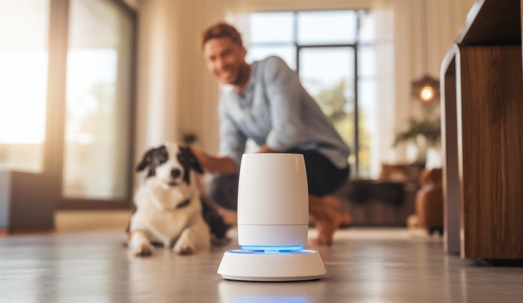 comedero automático inteligente para mascotas