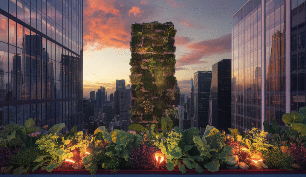 jardinería urbana inteligente