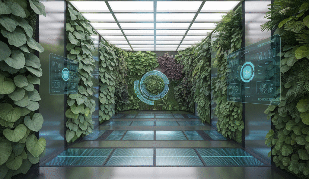 jardín vertical inteligente