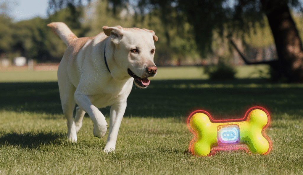 juguetes con inteligencia artificial y realidad aumentada para mascotas