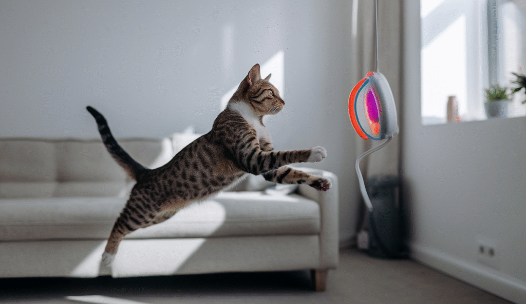 juguetes interactivos inteligentes para mascotas