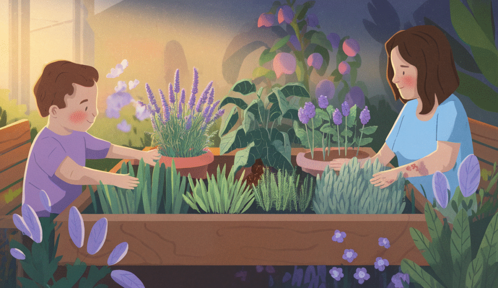 Kits de jardinería urbana inteligente inclusivos