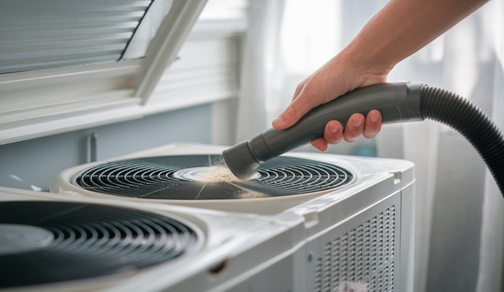 limpiar la parte trasera del refrigerador