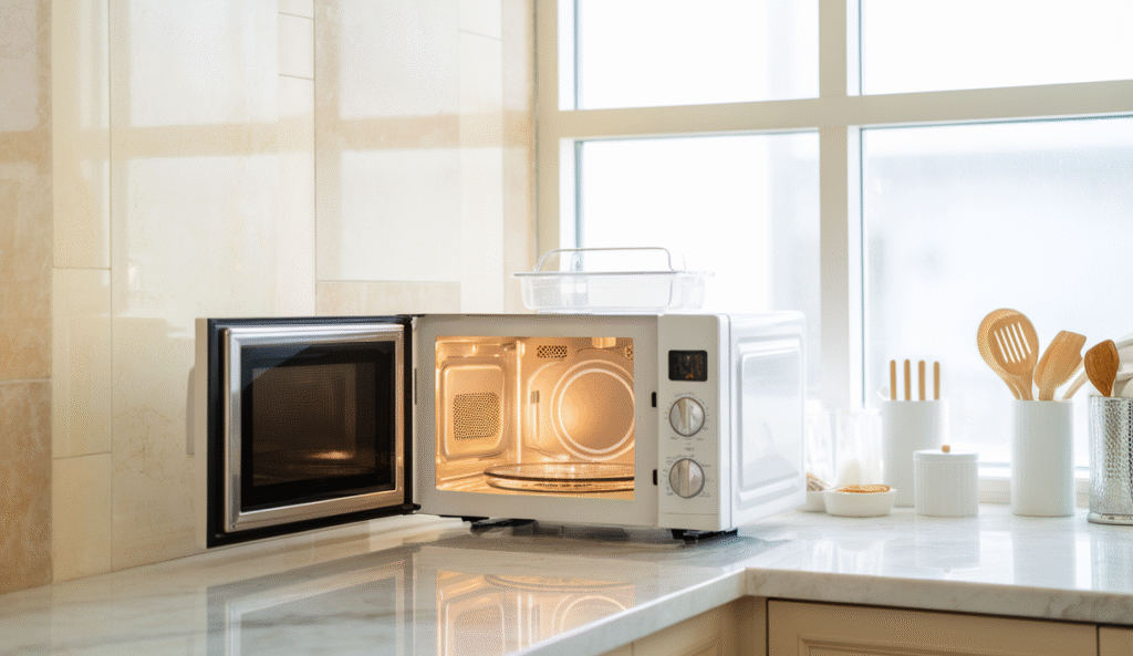 mantenimiento preventivo del horno microondas