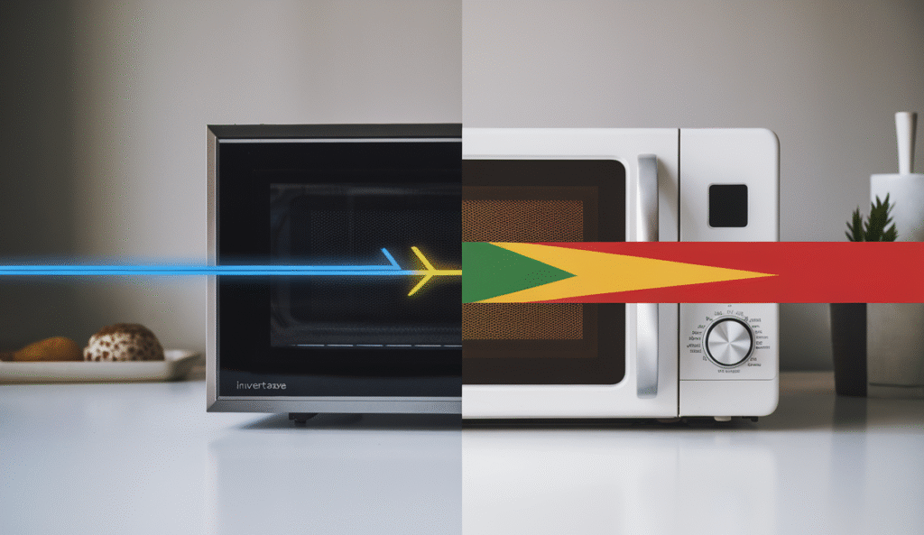 Microondas con tecnología Inverter