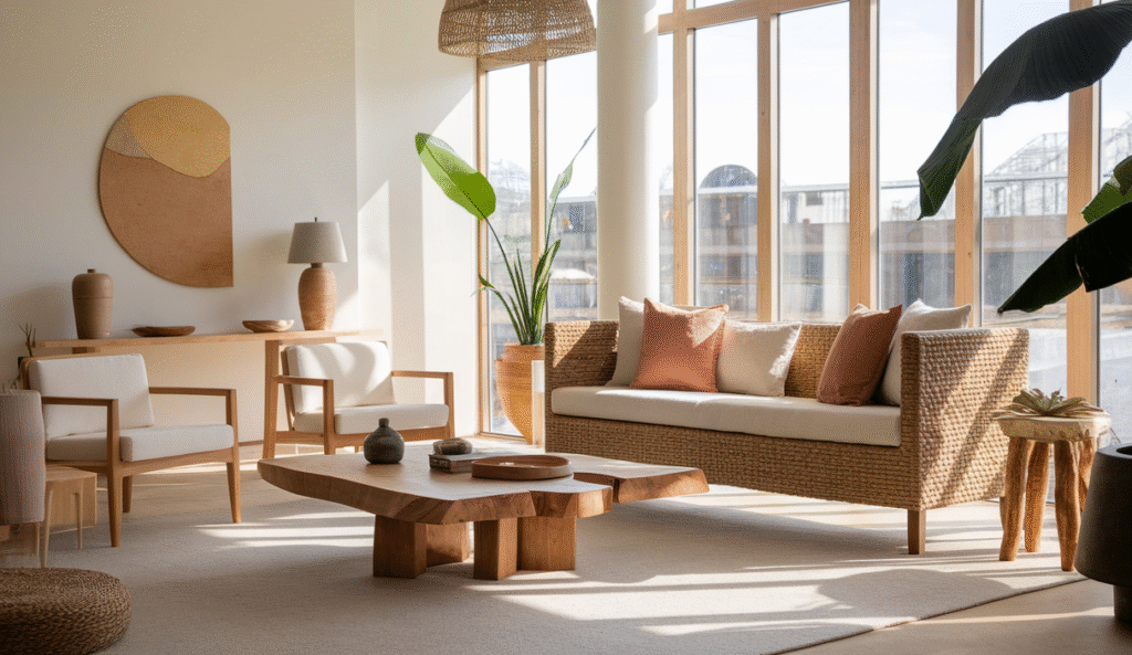 muebles sostenibles y ecológicos