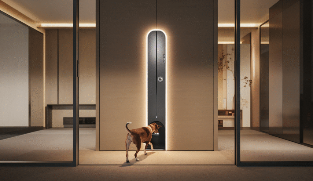 puertas para mascotas inteligentes