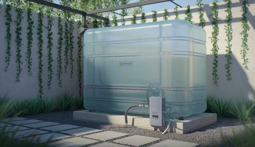 recolectar agua de lluvia de forma sostenible