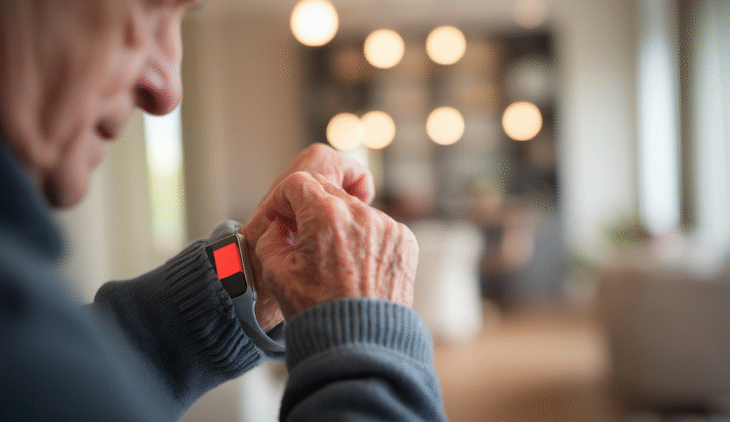 relojes inteligentes para ancianos con botón SOS