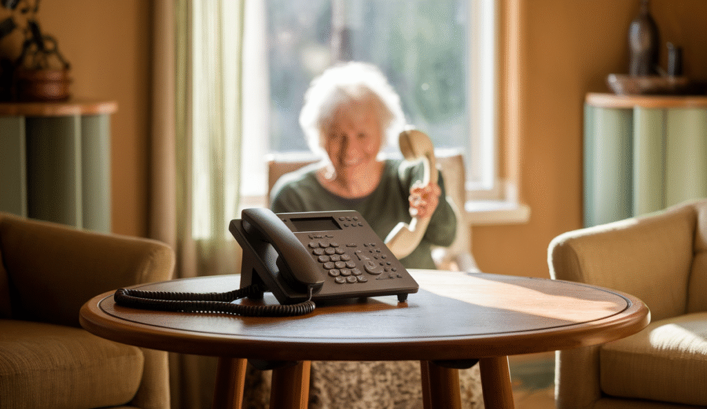 teléfonos para personas mayores con problemas de audición